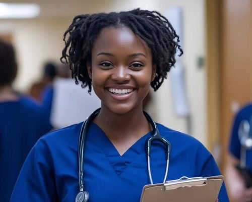 smiling-nurse-holding-clipboard-smiling-camera_1025556-95514